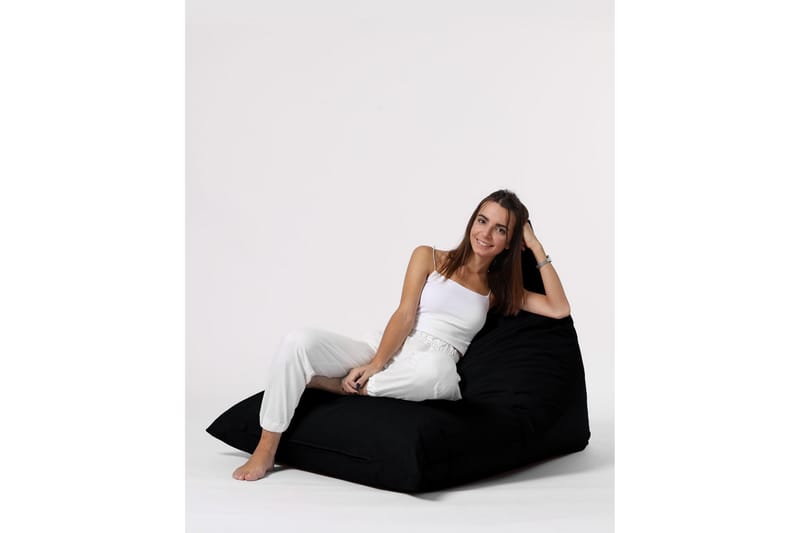 Sittsäck Utomhus Toya 90 cm - Svart - Utemöbler & utemiljö - Utestol & trädgårdsstol - Sittsäckar utomhus