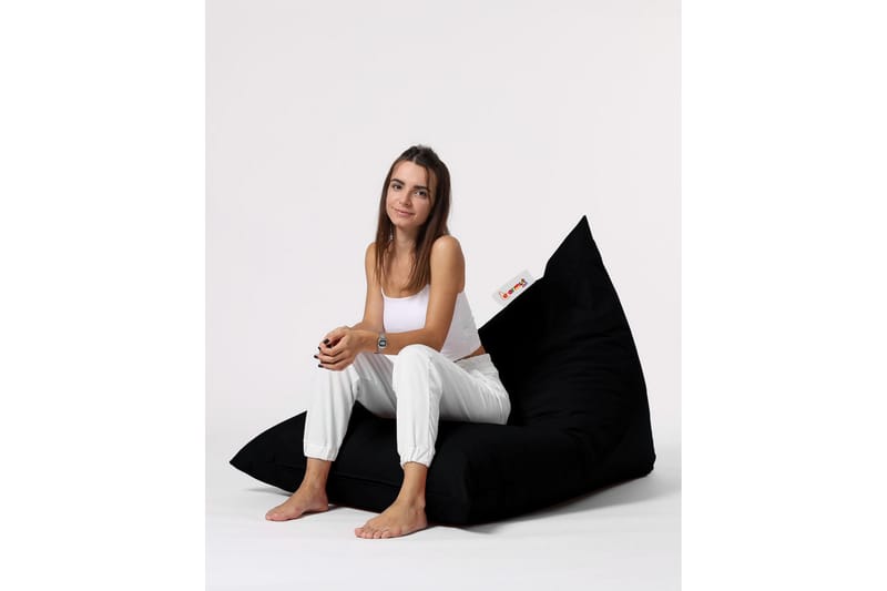 Sittsäck Utomhus Toya 90 cm - Svart - Utemöbler & utemiljö - Utestol & trädgårdsstol - Sittsäckar utomhus