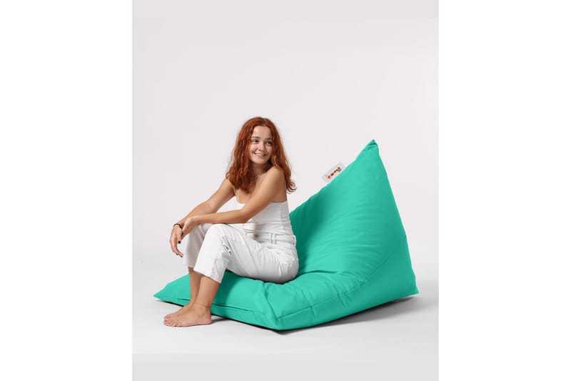 Sittsäck Utomhus Toya 90 cm - Turkos - Utemöbler & utemiljö - Utestol & trädgårdsstol - Sittsäckar utomhus