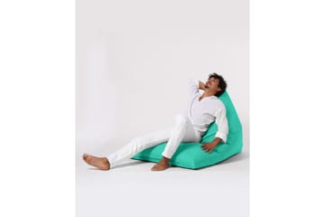 Sittsäck Utomhus Toya 90 cm - Turkos - Utemöbler & utemiljö - Utestol & trädgårdsstol - Sittsäckar utomhus