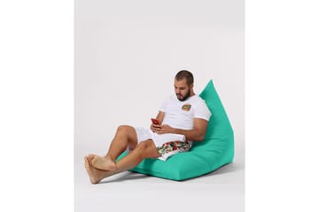 Sittsäck Utomhus Toya 90 cm - Turkos - Utemöbler & utemiljö - Utestol & trädgårdsstol - Sittsäckar utomhus