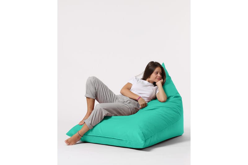 Sittsäck Utomhus Toya 90 cm - Turkos - Utemöbler & utemiljö - Utestol & trädgårdsstol - Sittsäckar utomhus