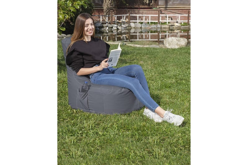 Sittsäck Utomhus Vikki 70 cm - Grå - Utemöbler & utemiljö - Utestol & trädgårdsstol - Sittsäckar utomhus