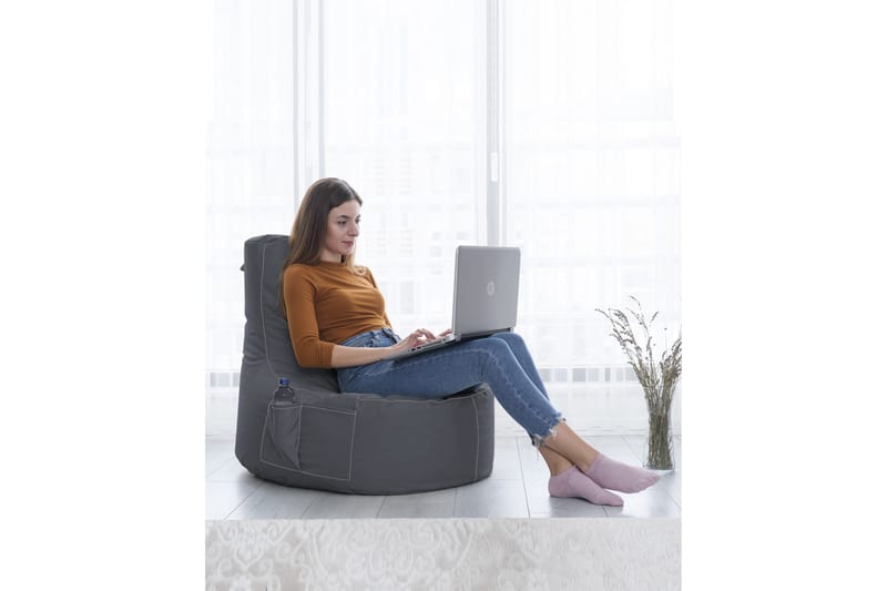 Sittsäck Utomhus Vikki 70 cm - Grå - Utemöbler & utemiljö - Utestol & trädgårdsstol - Sittsäckar utomhus