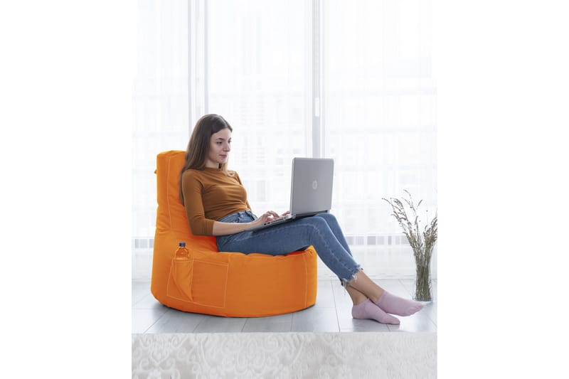 Sittsäck Utomhus Vikki 70 cm - Orange - Sittsäckar utomhus