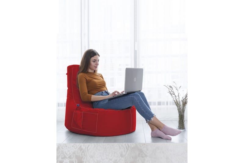 Sittsäck Utomhus Vikki 70 cm - Röd - Utemöbler & utemiljö - Utestol & trädgårdsstol - Sittsäckar utomhus
