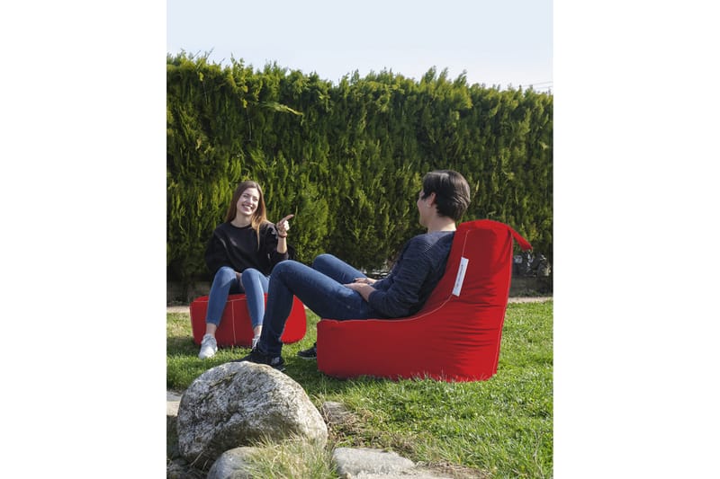 Sittsäck Utomhus Vikki 70 cm - Röd - Utemöbler & utemiljö - Utestol & trädgårdsstol - Sittsäckar utomhus