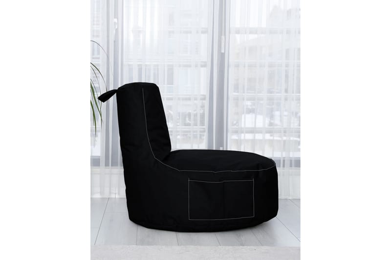 Sittsäck Utomhus Vikki 70 cm - Svart - Utemöbler & utemiljö - Utestol & trädgårdsstol - Sittsäckar utomhus