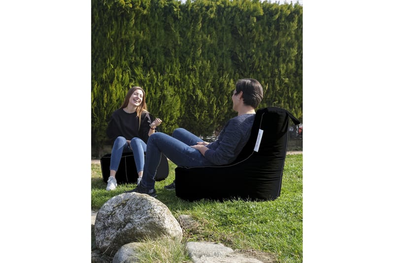 Sittsäck Utomhus Vikki 70 cm - Svart - Utemöbler & utemiljö - Utestol & trädgårdsstol - Sittsäckar utomhus