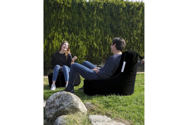 Sittsäck Utomhus Vikki 70 cm Svart - Utemöbler & utemiljö - Utestol & trädgårdsstol - Sittsäckar utomhus