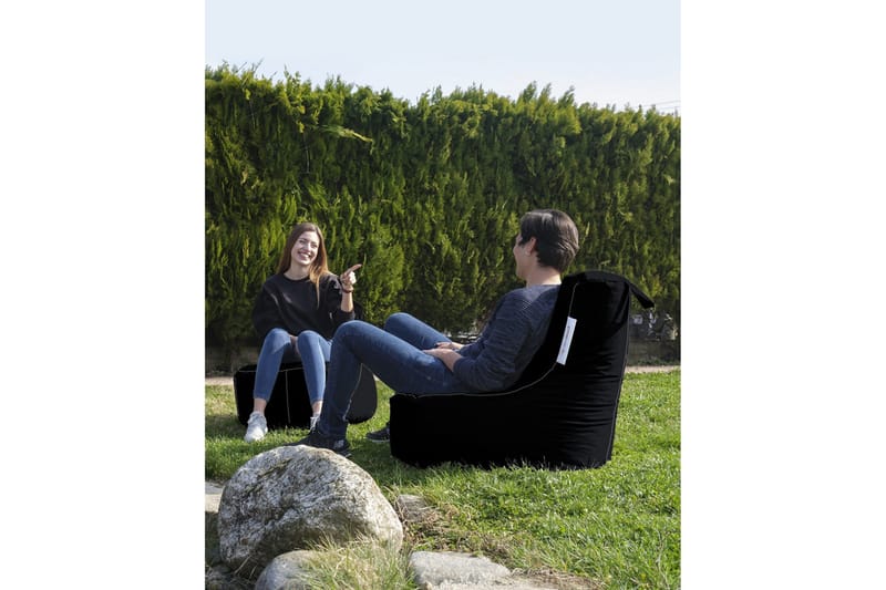 Sittsäck Utomhus Vikki 70 cm Svart - Utemöbler & utemiljö - Utestol & trädgårdsstol - Sittsäckar utomhus