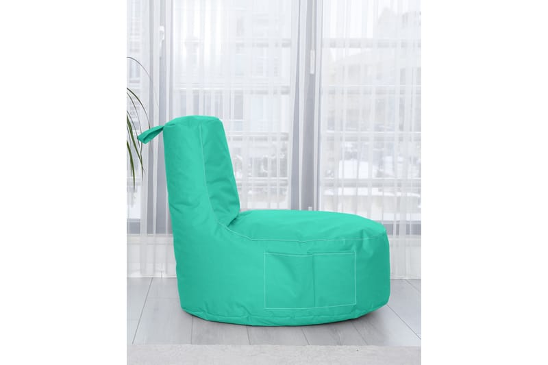Sittsäck Utomhus Vikki 70 cm - Turkos - Utemöbler & utemiljö - Utestol & trädgårdsstol - Sittsäckar utomhus