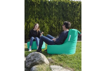 Sittsäck Utomhus Vikki 70 cm - Turkos - Utemöbler & utemiljö - Utestol & trädgårdsstol - Sittsäckar utomhus