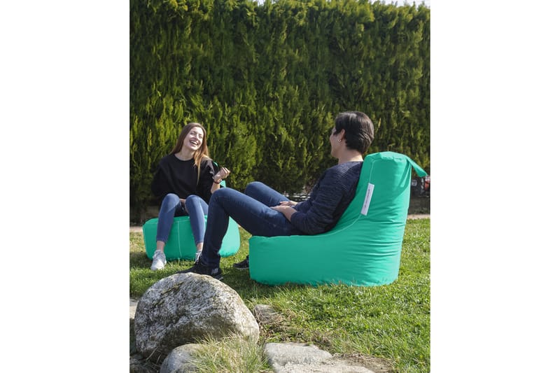 Sittsäck Utomhus Vikki 70 cm - Turkos - Utemöbler & utemiljö - Utestol & trädgårdsstol - Sittsäckar utomhus