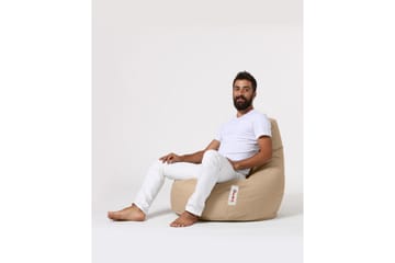 Sittsäck Utomhus Vinna 80 cm - Beige - Utemöbler & utemiljö - Utestol & trädgårdsstol - Sittsäckar utomhus