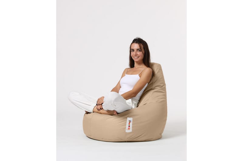 Sittsäck Utomhus Vinna 80 cm - Beige - Sittsäckar utomhus