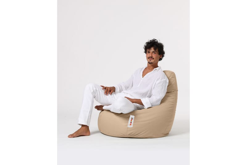 Sittsäck Utomhus Vinna 80 cm - Beige - Sittsäckar utomhus