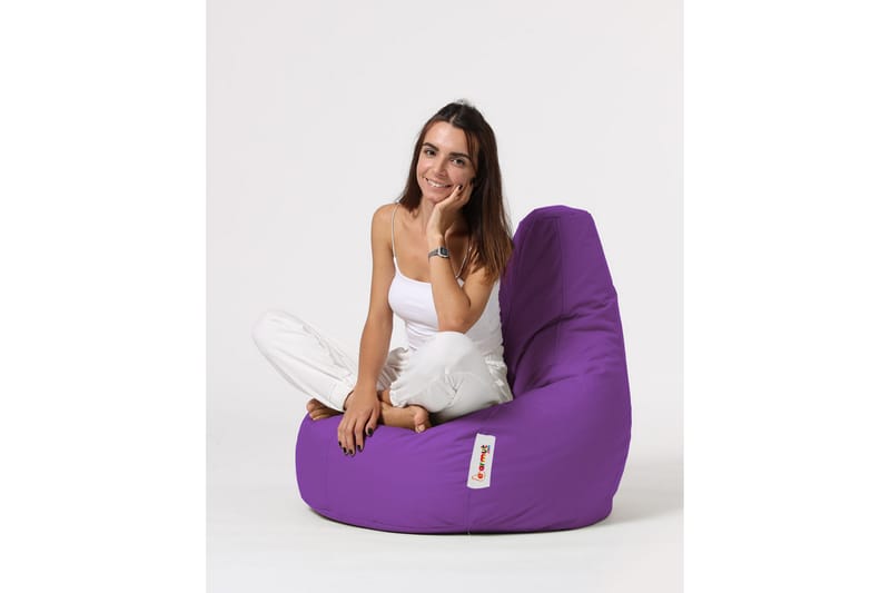 Sittsäck Utomhus Vinna 80 cm - Lila - Utemöbler & utemiljö - Utestol & trädgårdsstol - Sittsäckar utomhus