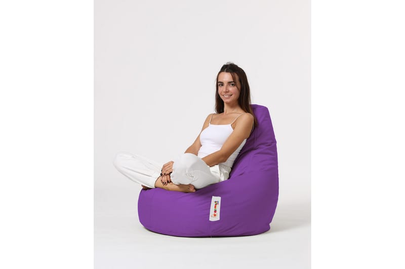 Sittsäck Utomhus Vinna 80 cm - Lila - Utemöbler & utemiljö - Utestol & trädgårdsstol - Sittsäckar utomhus