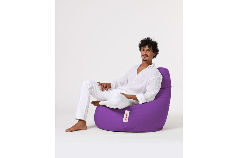 Sittsäck Utomhus Vinna 80 cm - Lila - Utemöbler & utemiljö - Utestol & trädgårdsstol - Sittsäckar utomhus