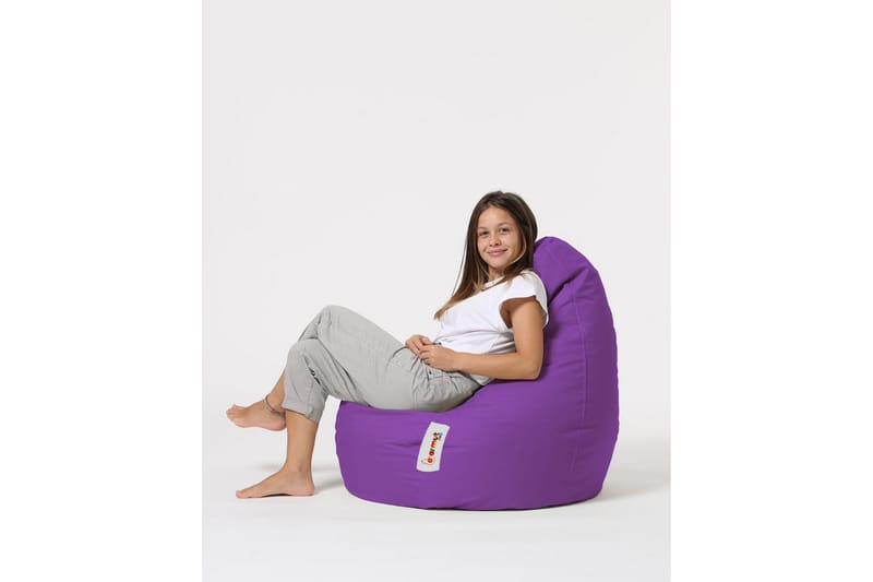 Sittsäck Utomhus Vinna 80 cm - Lila - Utemöbler & utemiljö - Utestol & trädgårdsstol - Sittsäckar utomhus