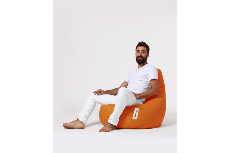 Sittsäck Utomhus Vinna 80 cm - Orange - Utemöbler & utemiljö - Utestol & trädgårdsstol - Sitts�äckar utomhus