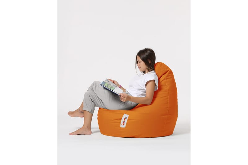 Sittsäck Utomhus Vinna 80 cm - Orange - Sittsäckar utomhus