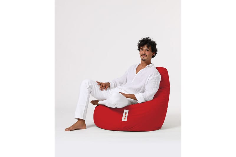 Sittsäck Utomhus Vinna 80 cm - Röd - Utemöbler & utemiljö - Utestol & trädgårdsstol - Sittsäckar utomhus