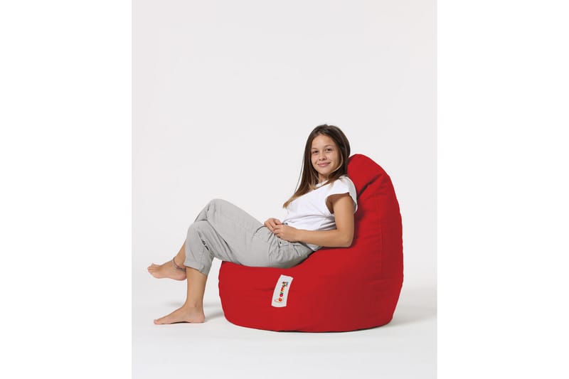 Sittsäck Utomhus Vinna 80 cm - Röd - Utemöbler & utemiljö - Utestol & trädgårdsstol - Sittsäckar utomhus