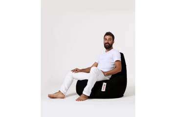 Sittsäck Utomhus Vinna 80 cm - Svart - Utemöbler & utemiljö - Utestol & trädgårdsstol - Sittsäckar utomhus