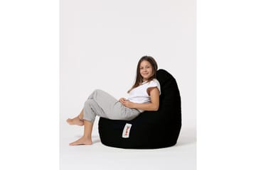 Sittsäck Utomhus Vinna 80 cm - Svart - Utemöbler & utemiljö - Utestol & trädgårdsstol - Sittsäckar utomhus