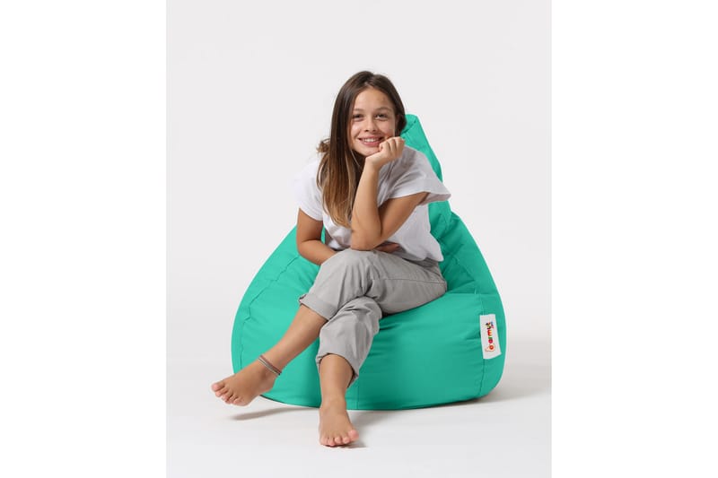 Sittsäck Utomhus Vinna 80 cm - Turkos - Utemöbler & utemiljö - Utestol & trädgårdsstol - Sittsäckar utomhus