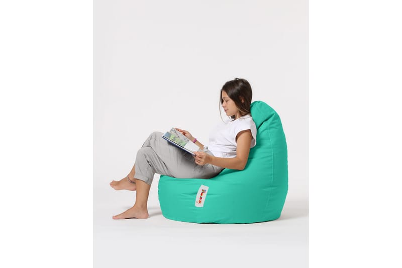 Sittsäck Utomhus Vinna 80 cm - Turkos - Utemöbler & utemiljö - Utestol & trädgårdsstol - Sittsäckar utomhus