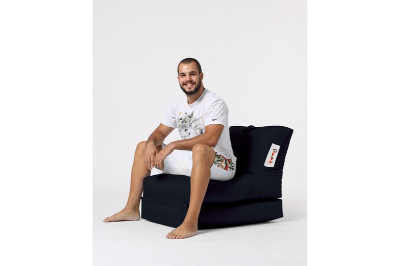 Sittsäck Utomhus Petone 55 cm - Svart - Utemöbler & utemiljö - Utestol & trädgårdsstol - Sittsäckar utomhus