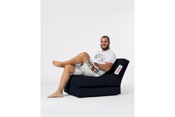 Sittsäck Utomhus Petone 55 cm - Svart - Utemöbler & utemiljö - Utestol & trädgårdsstol - Sittsäckar utomhus