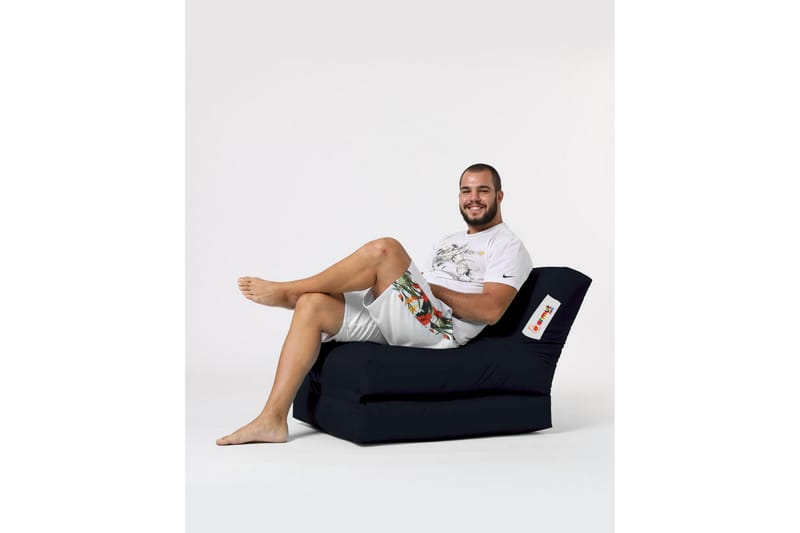 Sittsäck Utomhus Petone 55 cm - Svart - Utemöbler & utemiljö - Utestol & trädgårdsstol - Sittsäckar utomhus
