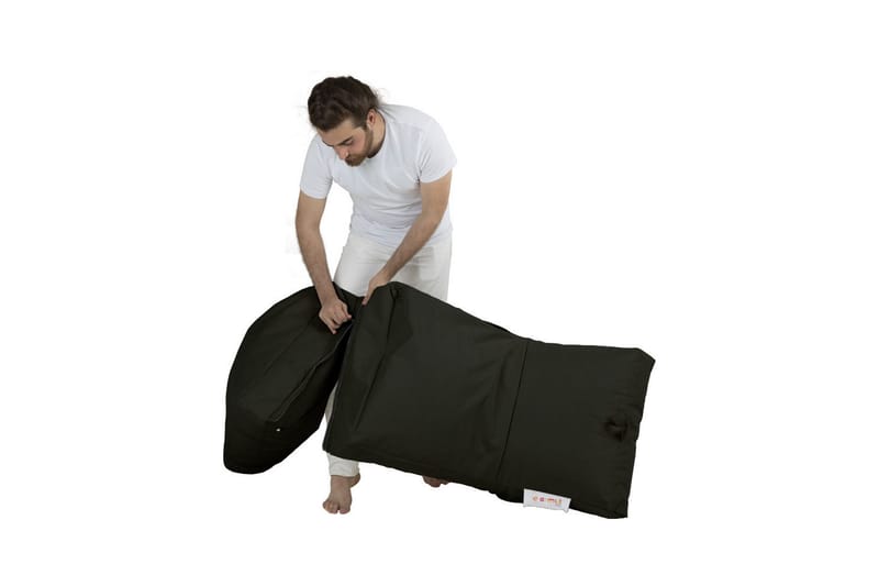 Sittsäck Utomhus Petone 55 cm - Svart - Utemöbler & utemiljö - Utestol & trädgårdsstol - Sittsäckar utomhus