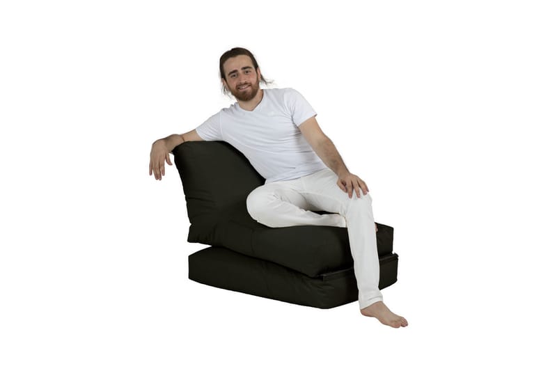 Sittsäck Utomhus Petone 55 cm - Svart - Utemöbler & utemiljö - Utestol & trädgårdsstol - Sittsäckar utomhus