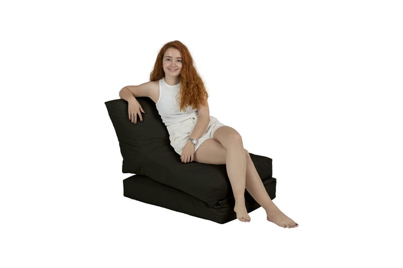 Sittsäck Utomhus Petone 55 cm - Svart - Utemöbler & utemiljö - Utestol & trädgårdsstol - Sittsäckar utomhus