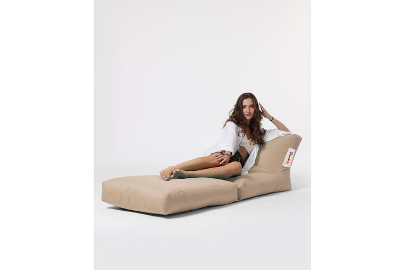 Sittsäck Utomhus Petone 55 cm - Beige - Utemöbler & utemiljö - Utestol & trädgårdsstol - Sittsäckar utomhus