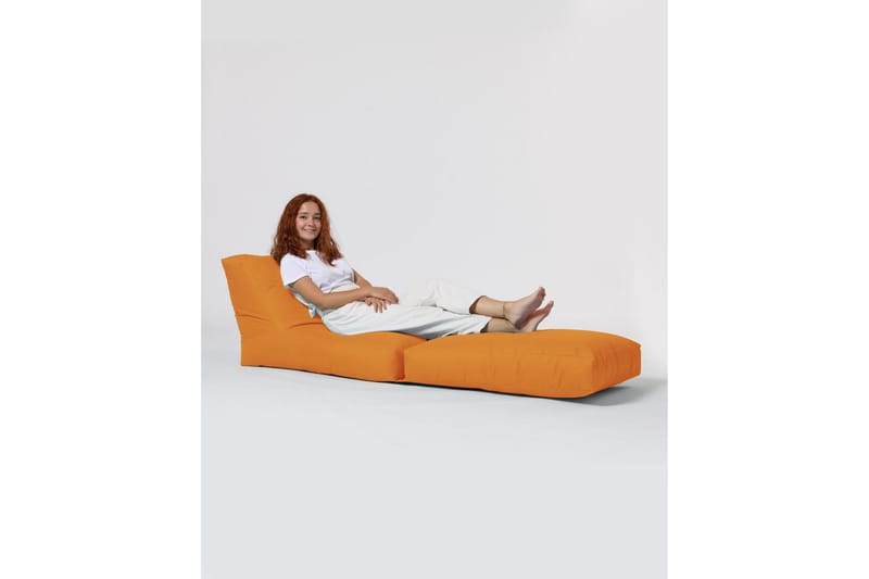 Sittsäck Utomhus Petone 55 cm - Orange - Utemöbler & utemiljö - Utestol & trädgårdsstol - Sittsäckar utomhus
