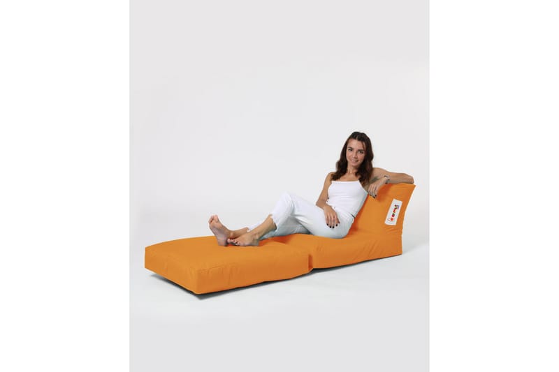 Sittsäck Utomhus Petone 55 cm - Orange - Utemöbler & utemiljö - Utestol & trädgårdsstol - Sittsäckar utomhus