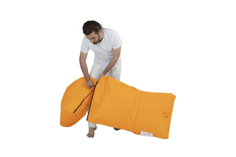 Sittsäck Utomhus Petone 55 cm - Orange - Utemöbler & utemiljö - Utestol & trädgårdsstol - Sittsäckar utomhus