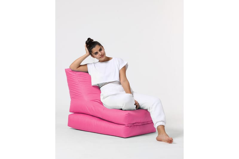 Sittsäck Utomhus Petone 55 cm - Rosa - Utemöbler & utemiljö - Utestol & trädgårdsstol - Sittsäckar utomhus