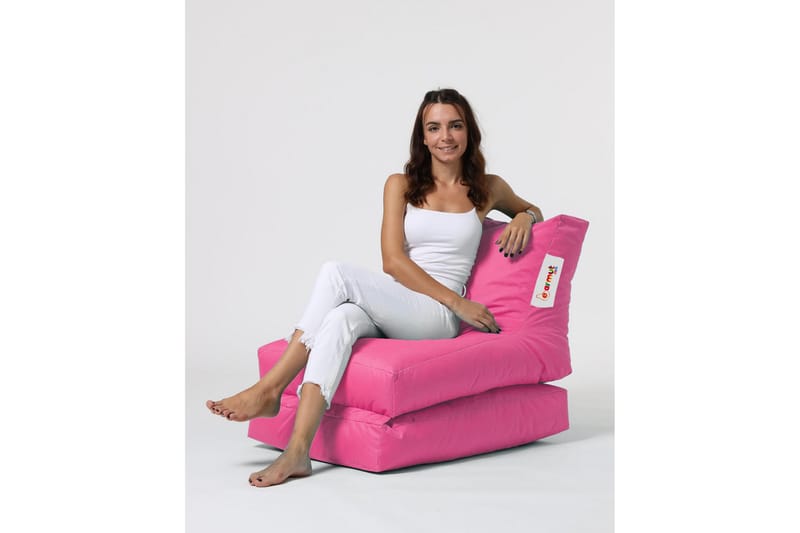Sittsäck Utomhus Petone 55 cm - Rosa - Utemöbler & utemiljö - Utestol & trädgårdsstol - Sittsäckar utomhus