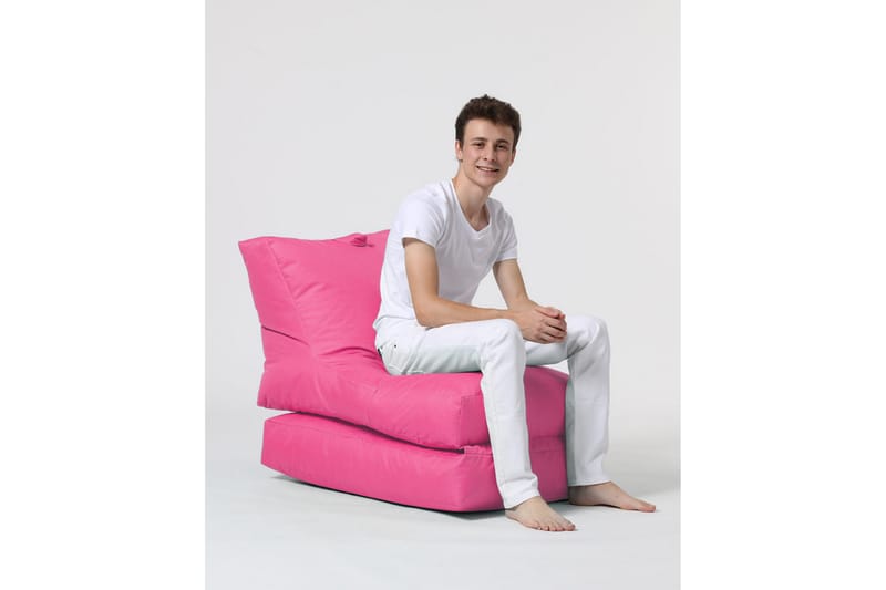 Sittsäck Utomhus Petone 55 cm - Rosa - Utemöbler & utemiljö - Utestol & trädgårdsstol - Sittsäckar utomhus
