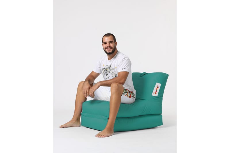 Sittsäck Utomhus Petone 55 cm - Turkos - Utemöbler & utemiljö - Utestol & trädgårdsstol - Sittsäckar utomhus