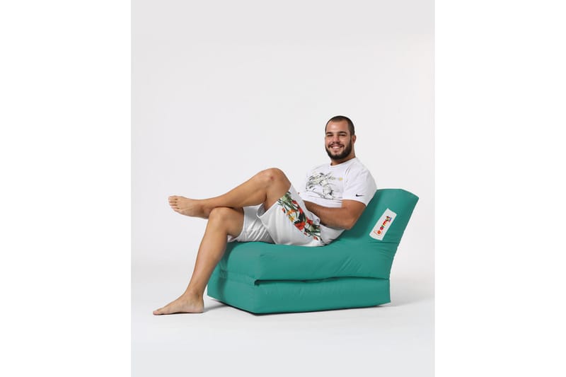 Sittsäck Utomhus Petone 55 cm - Turkos - Utemöbler & utemiljö - Utestol & trädgårdsstol - Sittsäckar utomhus