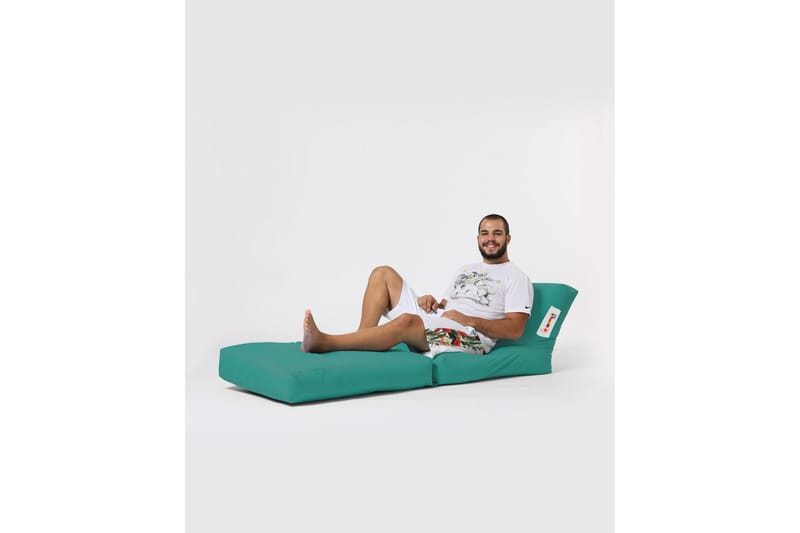 Sittsäck Utomhus Petone 55 cm - Turkos - Utemöbler & utemiljö - Utestol & trädgårdsstol - Sittsäckar utomhus