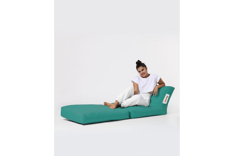 Sittsäck Utomhus Petone 55 cm - Turkos - Utemöbler & utemiljö - Utestol & trädgårdsstol - Sittsäckar utomhus